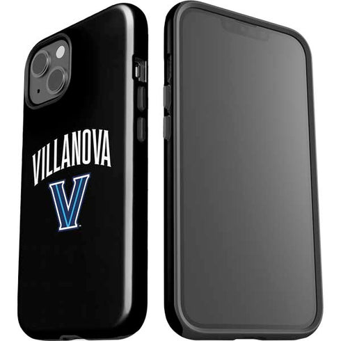 Villanova University V Black iPhone 15 Impact Case